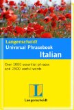 Langenscheidt Universal Phrasebook Italian 2011 9783468989865 Front Cover