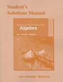 Beginning and Intermediate Algebra:  cover art