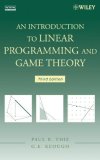 Introduction to Linear Programming and Game Theory 3rd 2008 9780470232866 Front Cover