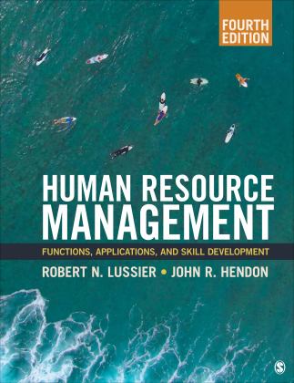 Human Resource Management Functions, Applications, and Skill Development 4th 9781544396866 Front Cover
