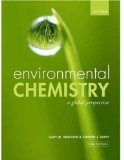 Environmental Chemistry A Global Perspective cover art