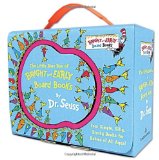 Little Blue Box of Bright and Early Board Books by Dr. Seuss Hop on Pop; Oh, the Thinks You Can Think!; Ten Apples up on Top!; the Shape of Me and Other Stuff 2012 9780307975867 Front Cover