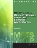 Microsoftï¿½ Windows Server 2008 Enterprise Administration 2010 9781423902867 Front Cover