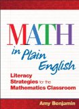 Math in Plain English Literacy Strategies for the Mathematics Classroom cover art