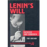 Lenin's Will Falsified and Forbidden 1994 9780879758868 Front Cover