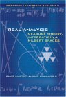 Real Analysis Measure Theory, Integration, and Hilbert Spaces