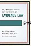 Psychological Foundations of Evidence Law  9780814783870 Front Cover
