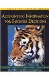 Accounting: Information for Business Decisions, Volume 2  cover art