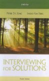 DVD for de Jong/Kim Berg's Interviewing for Solutions, 4th 4th 2012 Revised  9781133354871 Front Cover