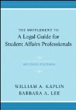 Supplement to a Legal Guide for Student Affairs Professionals  cover art
