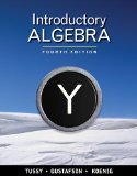 Introductory Algebra 4th 2010 9781439047873 Front Cover