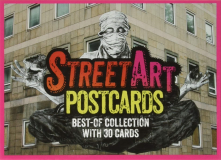 Streetart Postcards Best of Collection with 30 Cards  9783944721873 Front Cover
