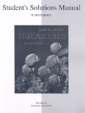 Student Solutions Manual Precalculus  cover art
