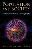 Population and Society An Introduction to Demography cover art