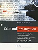 Criminal Investigation + Mindtap Criminal Justice, 6-month Access: 2016 9781337127875 Front Cover