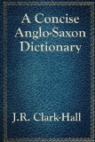 Concise Anglo-Saxon Dictionary  cover art