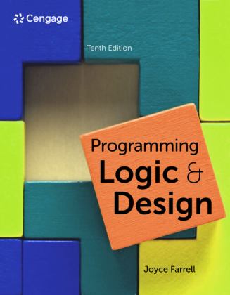 Programming Logic and Design 10th 9780357880876 Front Cover