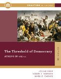 Threshold of Democracy Athens in 403 B. C. 4th 9780393938876 Front Cover