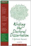 Writing the Doctoral Dissertation A Systematic Approach cover art