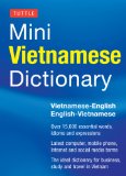 Tuttle Mini Vietnamese Dictionary Vietnamese-English/English-Vietnamese Dictionary 2013 9780804842877 Front Cover