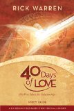 40 Days of Love Study Guide We Were Made for Relationships 2009 9780310326878 Front Cover