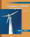 Introduction to MATLAB for Engineers  cover art
