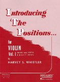 Introducing the Positions for Violin Volume 1 - Third and Fifth Position  9781423444879 Front Cover