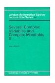 Several Complex Variables and Complex Manifolds 1982 9780521288880 Front Cover