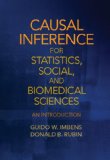 Causal Inference for Statistics, Social, and Biomedical Sciences An Introduction  9780521885881 Front Cover