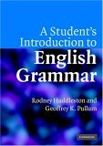 Student's Introduction to English Grammar  cover art