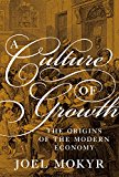 Culture of Growth The Origins of the Modern Economy  9780691168883 Front Cover