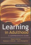 Learning in Adulthood A Comprehensive Guide cover art