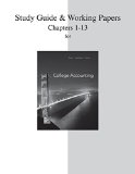 College Accounting: Chapters 1-13 cover art