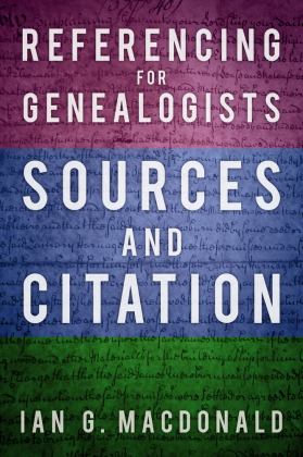 Referencing for Genealogists Sources and Citation  9780750986885 Front Cover