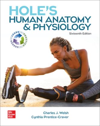 Loose Leaf for Hole's Human Anatomy &amp; Physiology 16th 9781264262885 Front Cover