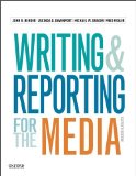 Writing and Reporting for the Media:  cover art