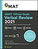 GMAT Official Guide Verbal Review 2021  9781119687887 Front Cover