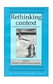 Rethinking Context Language as an Interactive Phenomenon  9780521422888 Front Cover
