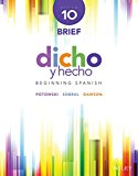 Dicho y Hecho Beginning Spanish cover art