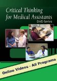 Critical Thinking for Medical Assistants 2007 9781435419889 Front Cover