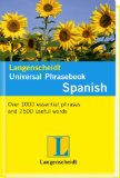 Langenscheidt Universal Phrasebook Spanish 2011 9783468989889 Front Cover