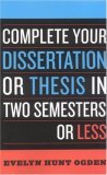 Complete Your Dissertation or Thesis in Two Semesters or Less  cover art