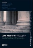 Late Modern Philosophy Essential Readings with Commentary cover art