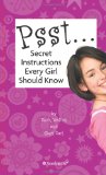 Psst... Secret Instructions Every Girl Should Know 2009 9781593694890 Front Cover