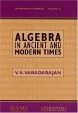 Algebra in Ancient and Modern Times  cover art