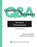 Questions and Answers Secured Transactions 3rd 9781531006891 Front Cover