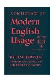 Dictionary of Modern English Usage 2nd 9780192813893 Front Cover