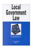 Local Government Law in a Nutshell  cover art