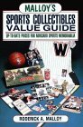 Malloy's Sports Collectibles Value Guide 1993 9780870696893 Front Cover