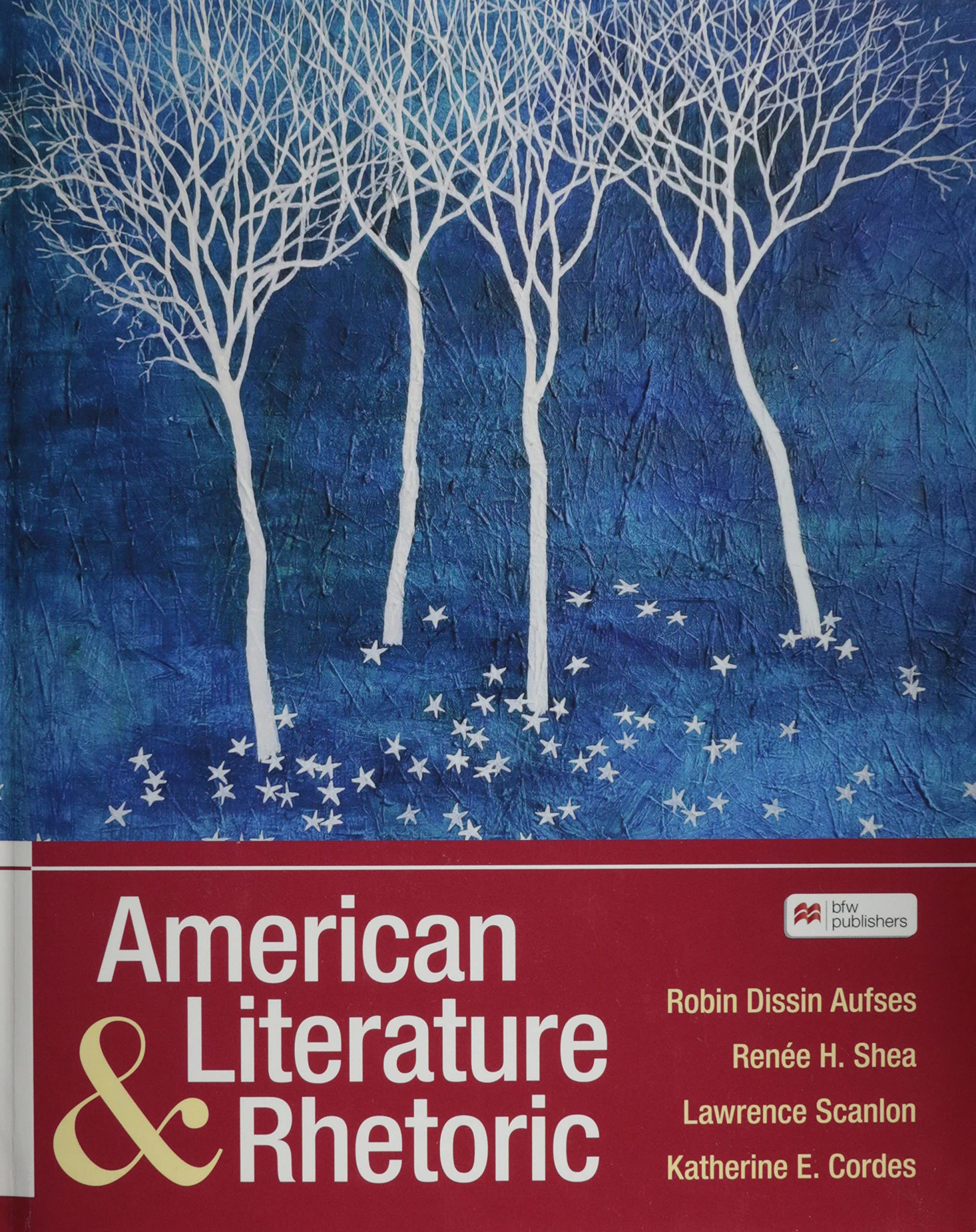 American Literature and Rhetoric 1st 9781319248895 Front Cover